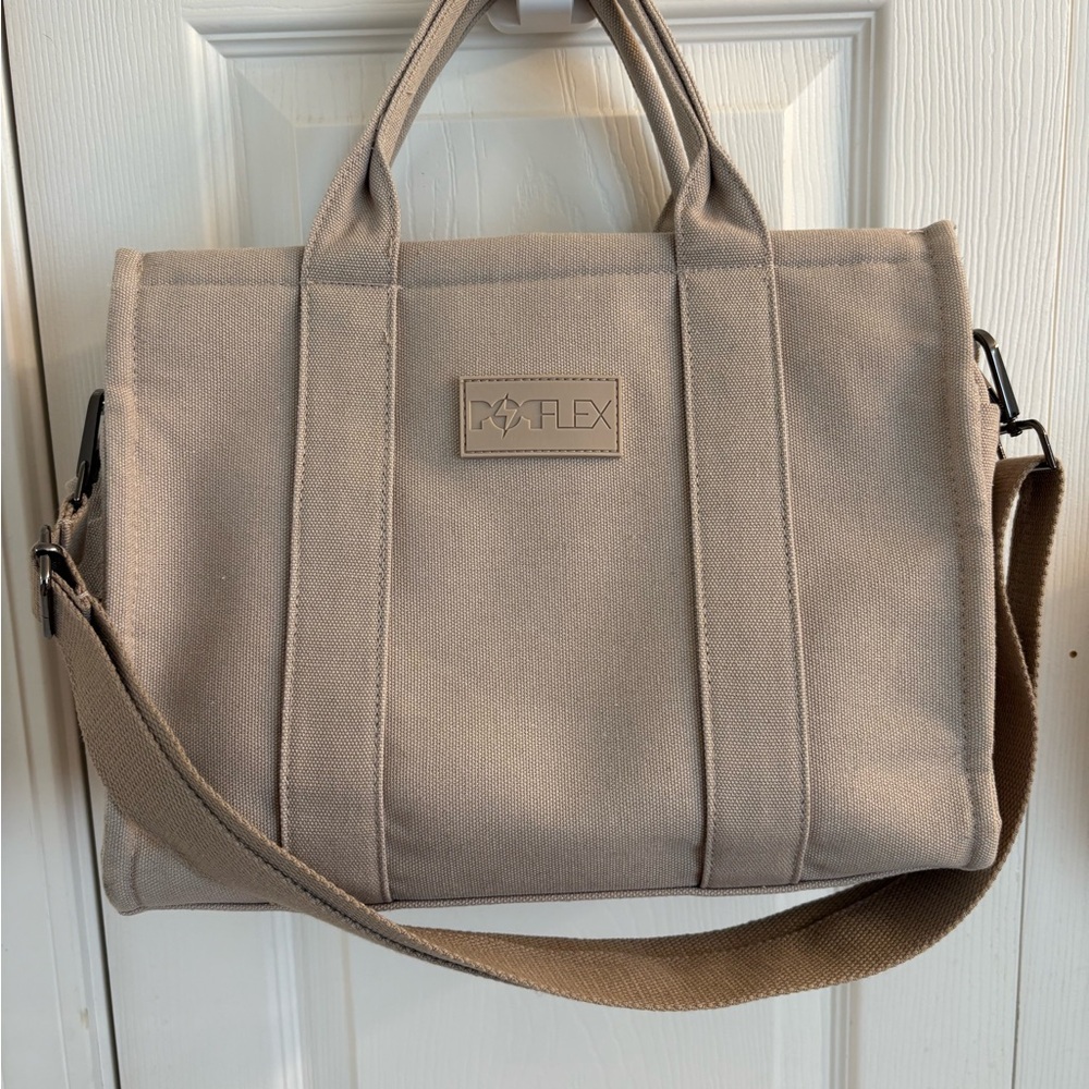 POPFLEX Small Sloane Tote—Taupe